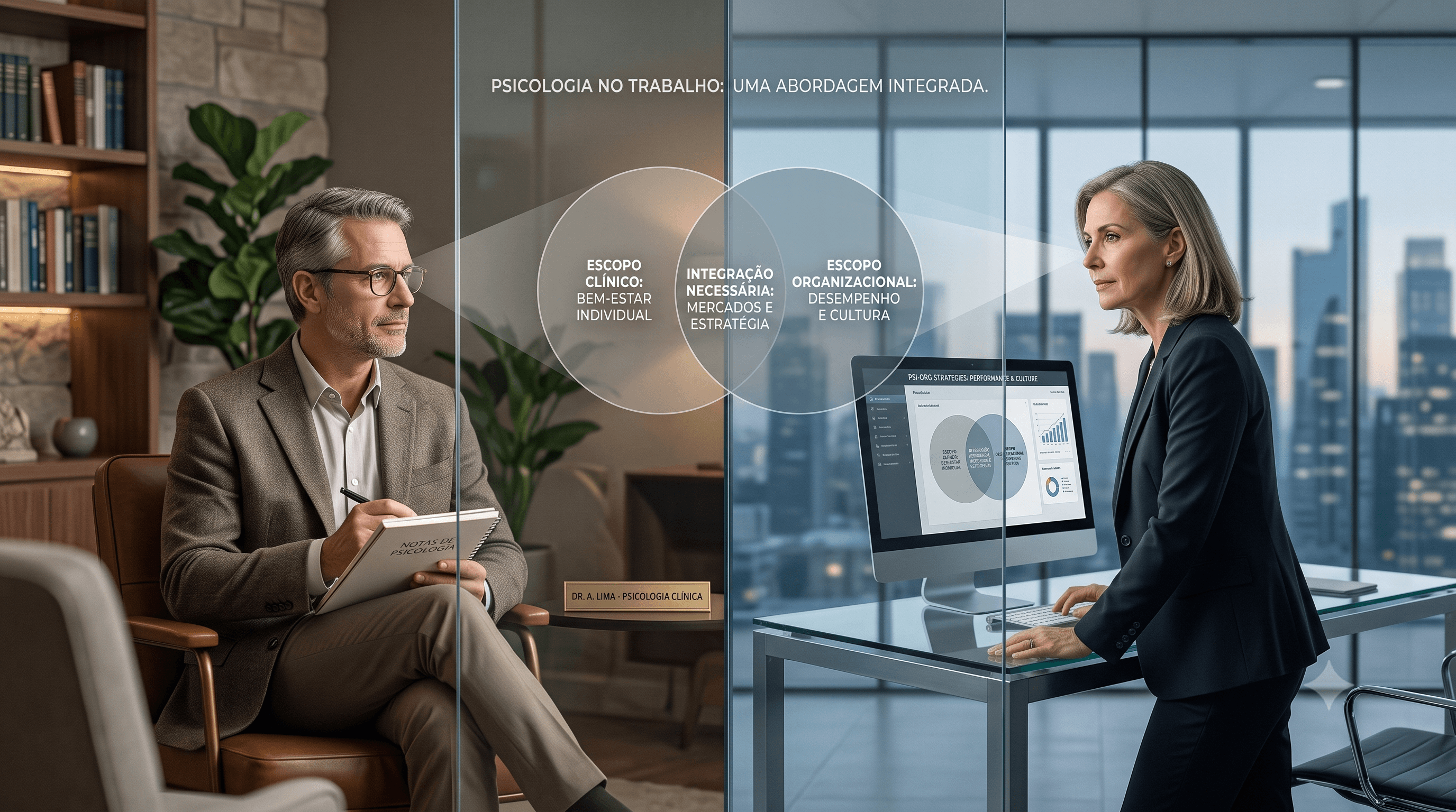 Psicologia Organizacional e Psicologia Clínica: escopos, mercados e a integração necessária